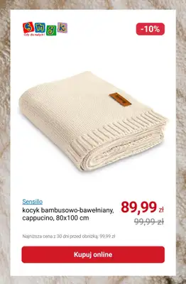 Smyk - gazetka promocyjna Do -25% na śpiworki i kocyki od środy 28.01 do poniedziałku 09.02 - strona 8