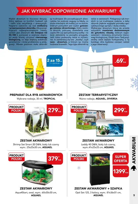 Aquael zoo - gazetka promocyjna Gazetka od poniedziałku 02.02 do soboty 28.02 - strona 9
