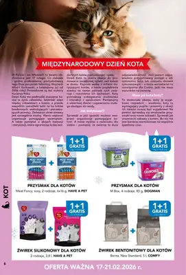 Aquael zoo - gazetka promocyjna Gazetka od poniedziałku 02.02 do soboty 28.02 - strona 6