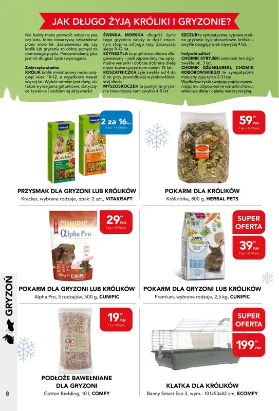 Aquael zoo - gazetka promocyjna Gazetka od poniedziałku 02.02 do soboty 28.02 - strona 8