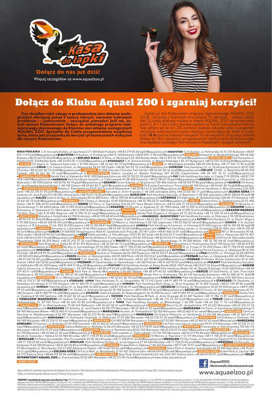 Aquael zoo - gazetka promocyjna Gazetka od poniedziałku 02.02 do soboty 28.02 - strona 15