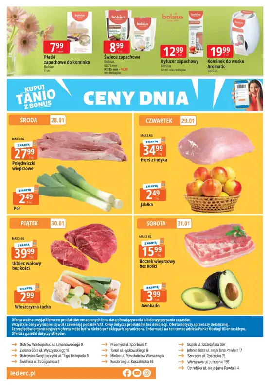 Leclerc - gazetka promocyjna Wybór w dobrej cenie od środy 28.01 do soboty 31.01 - strona 16