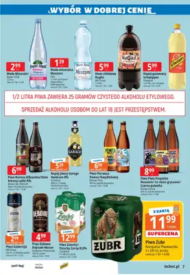 Leclerc - gazetka promocyjna Wybór w dobrej cenie od środy 28.01 do soboty 31.01 - strona 7