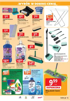Leclerc - gazetka promocyjna Wybór w dobrej cenie od środy 28.01 do soboty 31.01 - strona 15
