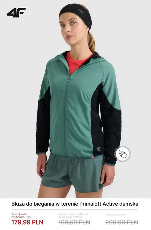4F - gazetka promocyjna Okazje dla biegaczy od środy 28.01  - strona 10