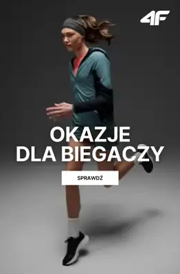 4F - gazetka promocyjna Okazje dla biegaczy od środy 28.01 