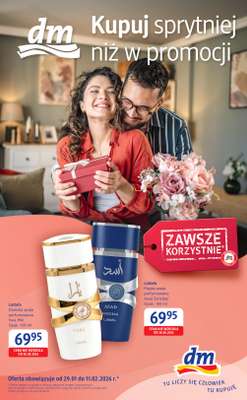 Drogerie DM - gazetka promocyjna Gazetka  do środy 11.02