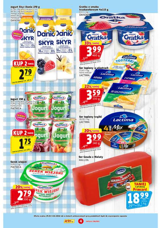 Prim Market - gazetka promocyjna Gazetka od czwartku 29.01 do środy 04.02 - strona 4