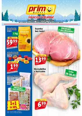 Prim Market - gazetka promocyjna Gazetka od czwartku 29.01 do środy 04.02
