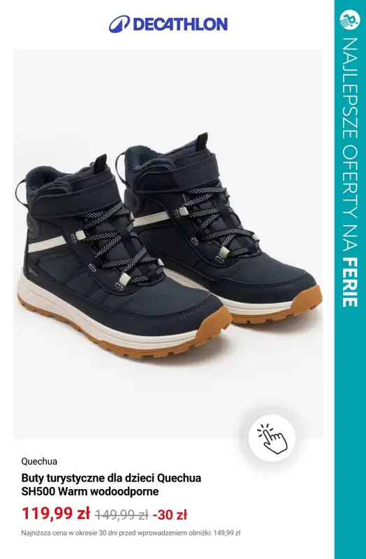 BEST SALE - gazetka promocyjna Najlepsze oferty na FERIE - odzież, akcesoria, czas wolny od środy 28.01 do soboty 31.01 - strona 20