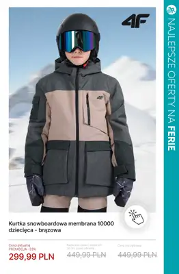 BEST SALE - gazetka promocyjna Najlepsze oferty na FERIE - odzież, akcesoria, czas wolny od środy 28.01 do soboty 31.01 - strona 10