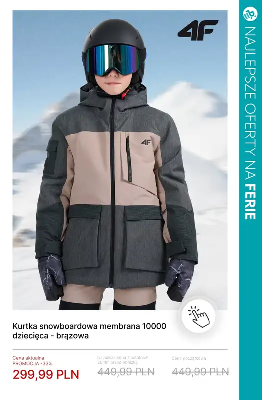 BEST SALE - gazetka promocyjna Najlepsze oferty na FERIE - odzież, akcesoria, czas wolny od środy 28.01 do soboty 31.01 - strona 10