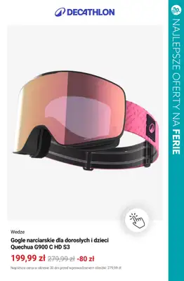 BEST SALE - gazetka promocyjna Najlepsze oferty na FERIE - odzież, akcesoria, czas wolny od środy 28.01 do soboty 31.01 - strona 16