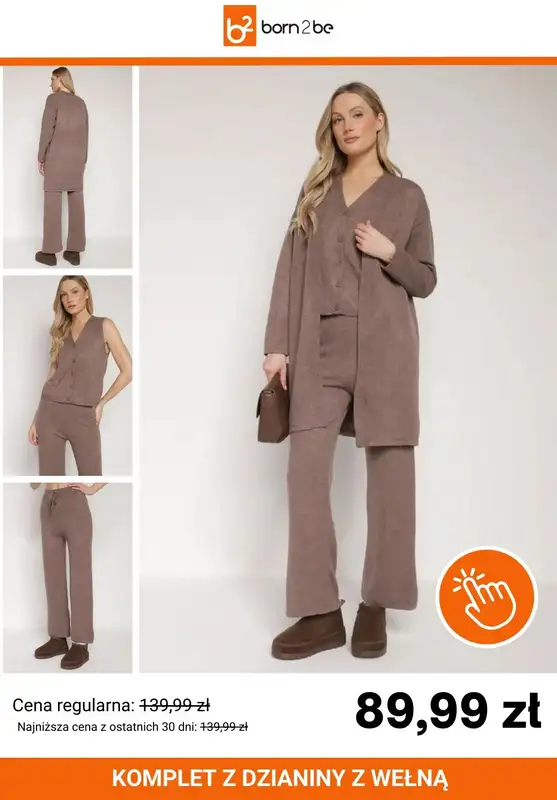 Born2be - gazetka promocyjna Komplety dzianinowe w super cenach! od środy 28.01 do poniedziałku 09.02 - strona 3