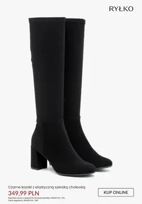 Ryłko - gazetka promocyjna Kozaki z SZEROKĄ CHOLWEKĄ - promocje od środy 28.01 do środy 04.02 - strona 6