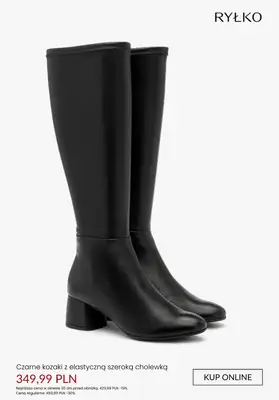 Ryłko - gazetka promocyjna Kozaki z SZEROKĄ CHOLWEKĄ - promocje od środy 28.01 do środy 04.02 - strona 8