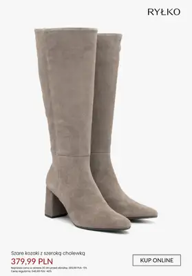 Ryłko - gazetka promocyjna Kozaki z SZEROKĄ CHOLWEKĄ - promocje od środy 28.01 do środy 04.02 - strona 5