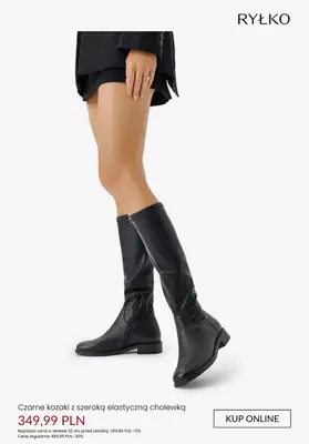 Ryłko - gazetka promocyjna Kozaki z SZEROKĄ CHOLWEKĄ - promocje od środy 28.01 do środy 04.02 - strona 4