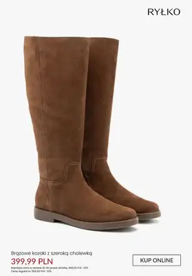 Ryłko - gazetka promocyjna Kozaki z SZEROKĄ CHOLWEKĄ - promocje od środy 28.01 do środy 04.02 - strona 2