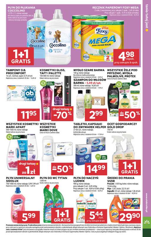 Stokrotka - gazetka promocyjna Gazetka Market od czwartku 29.01 do środy 04.02 - strona 21