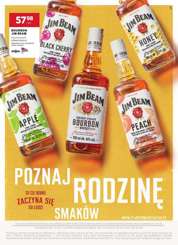 Stokrotka - gazetka promocyjna W dobrym smaku od czwartku 29.01 do środy 18.02 - strona 6