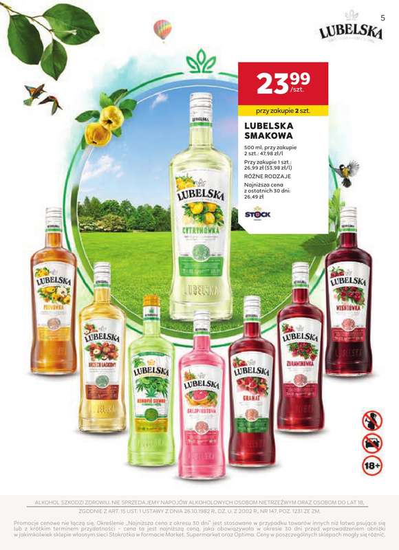 Stokrotka - gazetka promocyjna W dobrym smaku od czwartku 29.01 do środy 18.02 - strona 5