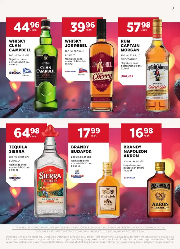 Stokrotka - gazetka promocyjna W dobrym smaku od czwartku 29.01 do środy 18.02 - strona 8