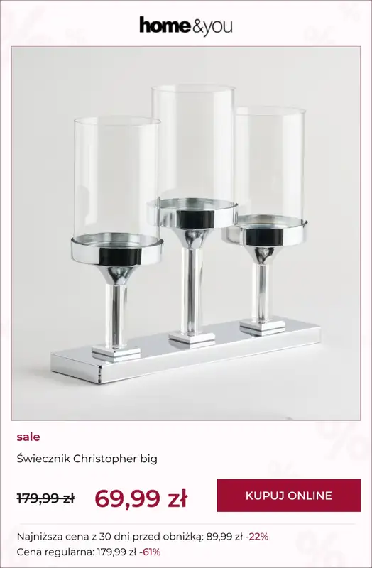 home&you - gazetka promocyjna SALE: dekoracje od środy 28.01 do czwartku 05.02 - strona 11