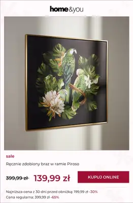 home&you - gazetka promocyjna SALE: dekoracje od środy 28.01 do czwartku 05.02 - strona 3