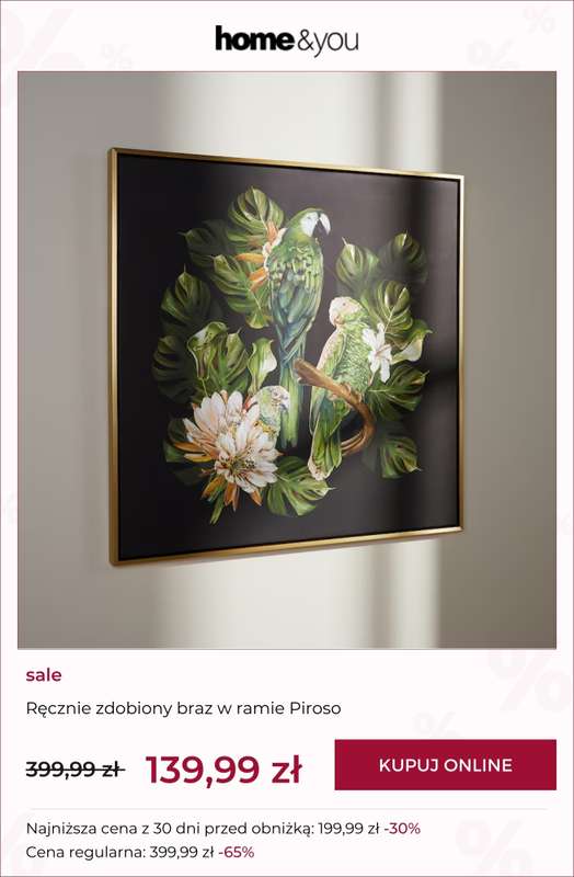 home&you - gazetka promocyjna SALE: dekoracje od środy 28.01 do czwartku 05.02 - strona 3