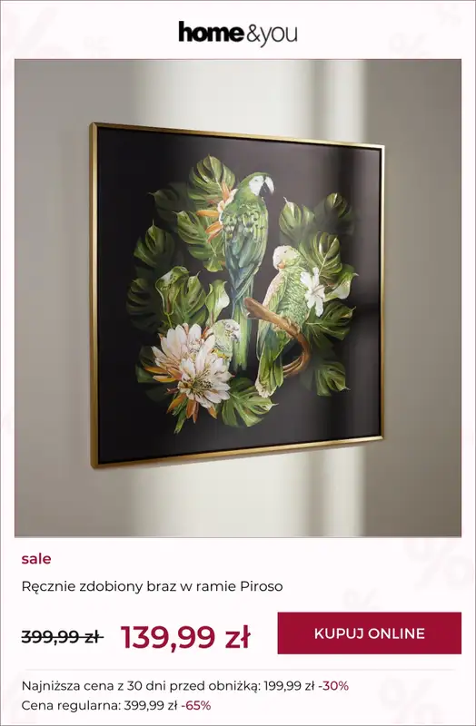 home&you - gazetka promocyjna SALE: dekoracje od środy 28.01 do czwartku 05.02 - strona 3