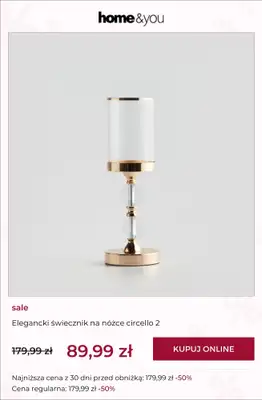 home&you - gazetka promocyjna SALE: dekoracje od środy 28.01 do czwartku 05.02 - strona 9