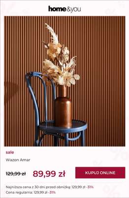 home&you - gazetka promocyjna SALE: dekoracje od środy 28.01 do czwartku 05.02 - strona 10
