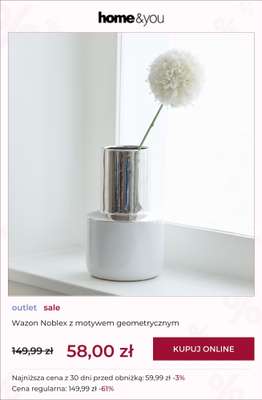 home&you - gazetka promocyjna SALE: dekoracje od środy 28.01 do czwartku 05.02 - strona 7