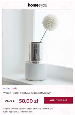 home&you - gazetka promocyjna SALE: dekoracje od środy 28.01 do czwartku 05.02 - strona 7