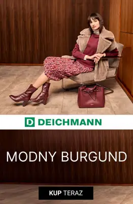 Deichmann - gazetka promocyjna Modny burgund od środy 28.01 