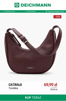 Deichmann - gazetka promocyjna Modny burgund od środy 28.01  - strona 12