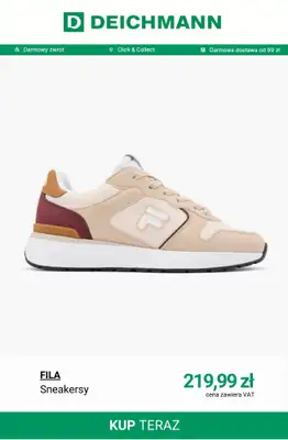 Deichmann - gazetka promocyjna Modny burgund od środy 28.01  - strona 10