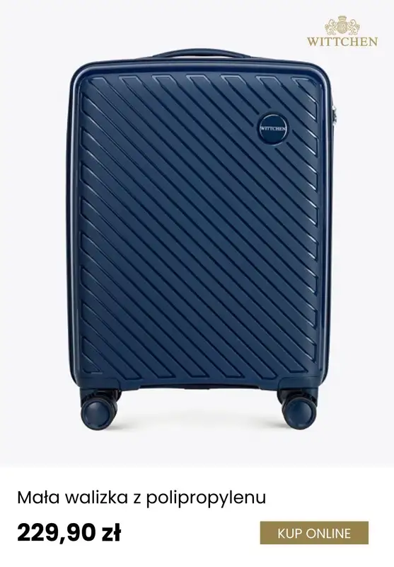 BEST SALE - gazetka promocyjna Wittchen | Walizki do 20% od środy 28.01  - strona 2