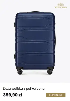 BEST SALE - gazetka promocyjna Wittchen | Walizki do 20% od środy 28.01  - strona 8