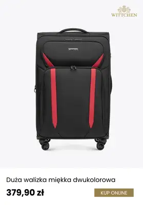 BEST SALE - gazetka promocyjna Wittchen | Walizki do 20% od środy 28.01  - strona 10