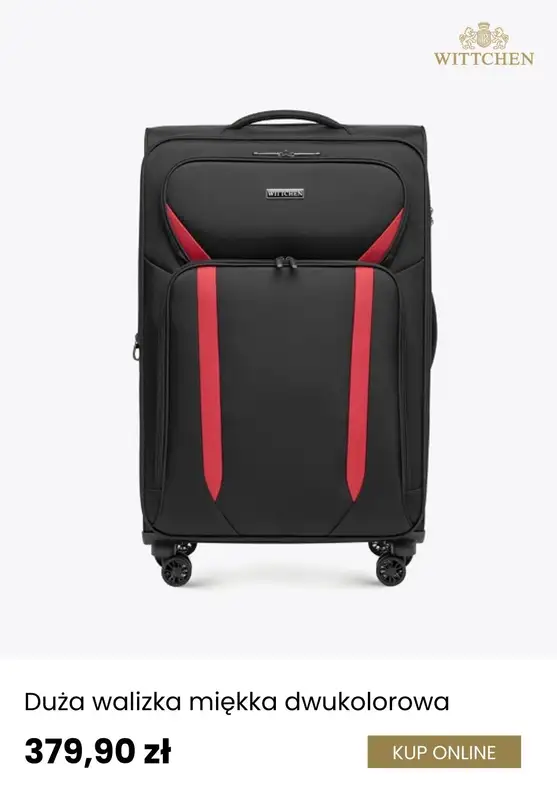 BEST SALE - gazetka promocyjna Wittchen | Walizki do 20% od środy 28.01  - strona 10