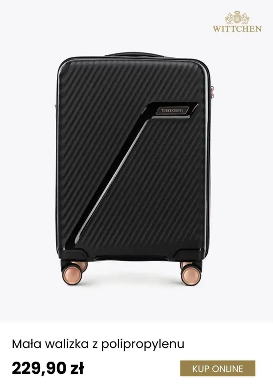 BEST SALE - gazetka promocyjna Wittchen | Walizki do 20% od środy 28.01  - strona 9