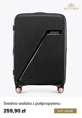 BEST SALE - gazetka promocyjna Wittchen | Walizki do 20% od środy 28.01  - strona 3