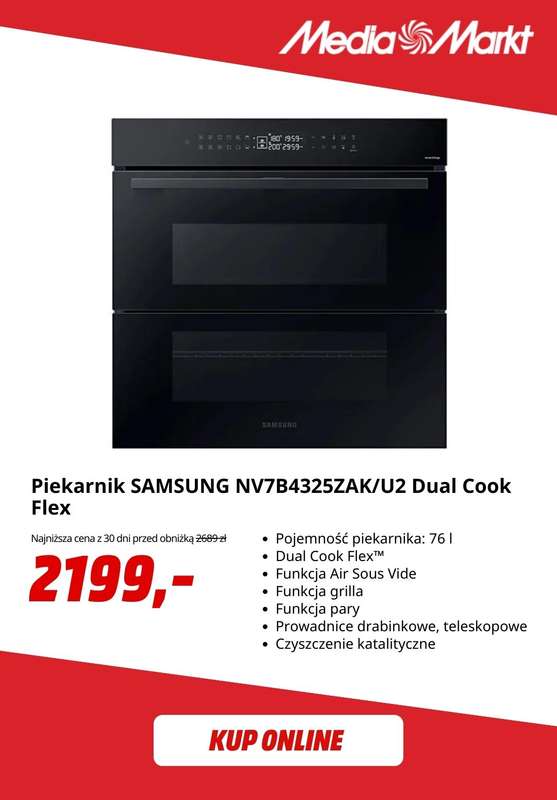 Media Markt - gazetka promocyjna -32% na wybrane produkty dużego AGD Samsung od środy 28.01 do soboty 31.01 - strona 3