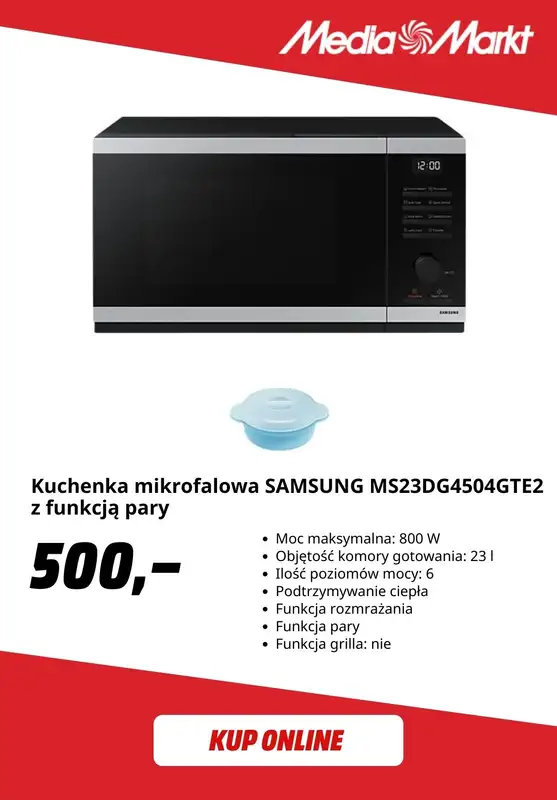 Media Markt - gazetka promocyjna -32% na wybrane produkty dużego AGD Samsung od środy 28.01 do soboty 31.01 - strona 2