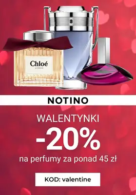 BEST SALE - gazetka promocyjna Notino | -20% na perfumy od środy 28.01 do niedzieli 01.02