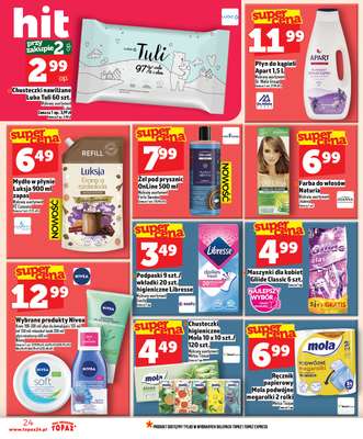 TOPAZ - gazetka promocyjna Nowa gazetka od czwartku, 05.02 od czwartku 05.02 do środy 11.02 - strona 24