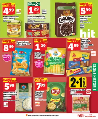 TOPAZ - gazetka promocyjna Nowa gazetka od czwartku, 05.02 od czwartku 05.02 do środy 11.02 - strona 19
