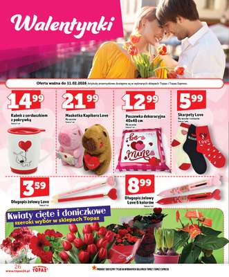 TOPAZ - gazetka promocyjna Nowa gazetka od czwartku, 05.02 od czwartku 05.02 do środy 11.02 - strona 26